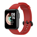 TPU Smart Watch Band Strap for Mi Watch Lite/Redmi Watch (Red) Newly