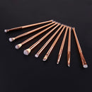 13pcs Foundation Blending Powder Eyeshadow Contour Concealer Blush Brushes