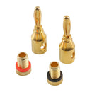 Audio Cable Audio Connector Banana Plug Speaker Adapter Connector adapter