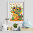 DIY Diamond Painting Pumpkin Bouquet Autumn Specially Shaped Partial Drill (KA459)