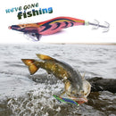 14cm 20g Luminous Wood Shrimp Fishing Lures Artificial Wobbler Bait (6)