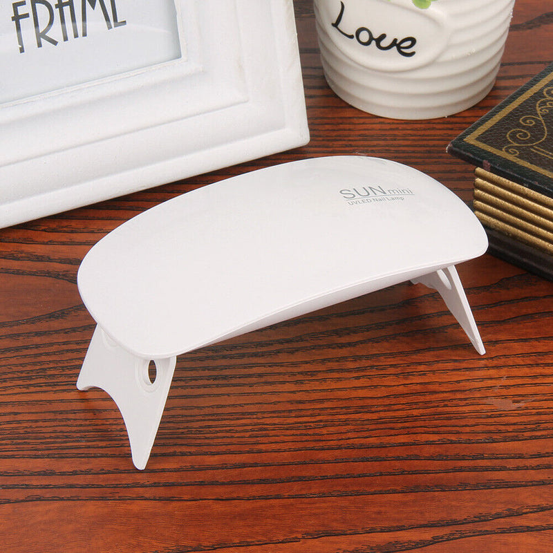 6W Mini Portable LED Sunlight UV LED Lamp Nail Gryer With USB Cable