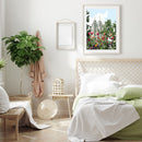 Garden Castle Oil Paint By Numbers DIY Handpainted on Canvas Wall Art Picture