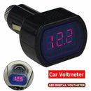 DC 12V/24V LED Digital Car Auto Vehicle Battery Voltage Meter Tester Voltmeter