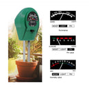 3 in 1 Soil PH Tester Meter Plants Flowers Soil Moisture Sensor Acidity Tester