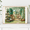 5D DIY Full Drill Diamond Painting Yard Flowers Cross Stitch Embroidery Kit