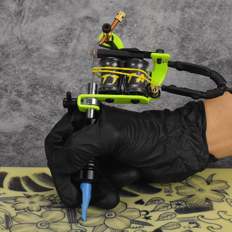 10-Wrap Serif Tattoo Machine Uninterrupted Stable Starter Secant Equipment