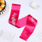 Decors Satin Sash Anniversary Celebration Happy Anniversary Shoulder Strap