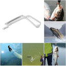 Fishing Pike Trap Hooks Clip Stainless Steel Crab Grabber Clamp Fishing Tackle