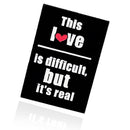 Fashion True Sweet Love Enamel Brooch Lapel Pins Backpack Denim Shirt Decorat