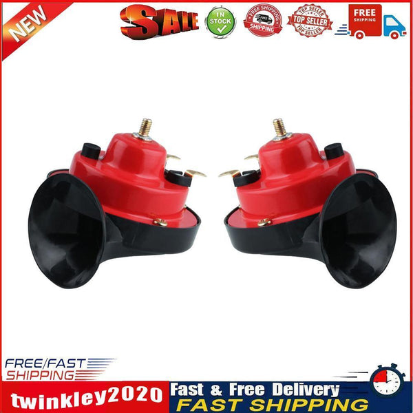 105dB Super Loud Horn for Trucks, 12V Double Snail Horns, for Car Train Newly