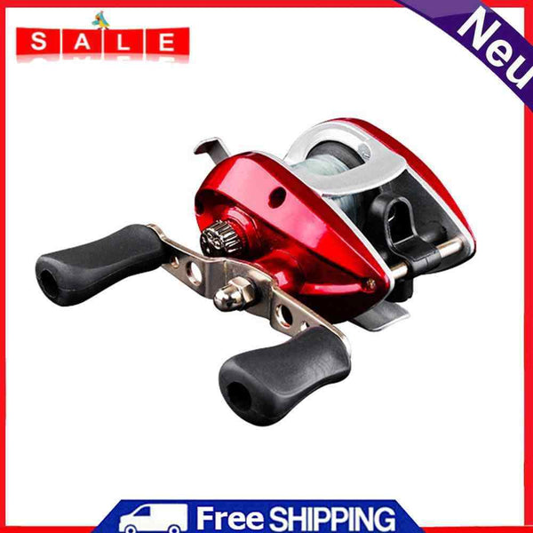 Homever Bearings Waterproof Right Hand Baitcasting Spinning Fishing Reel with Li
