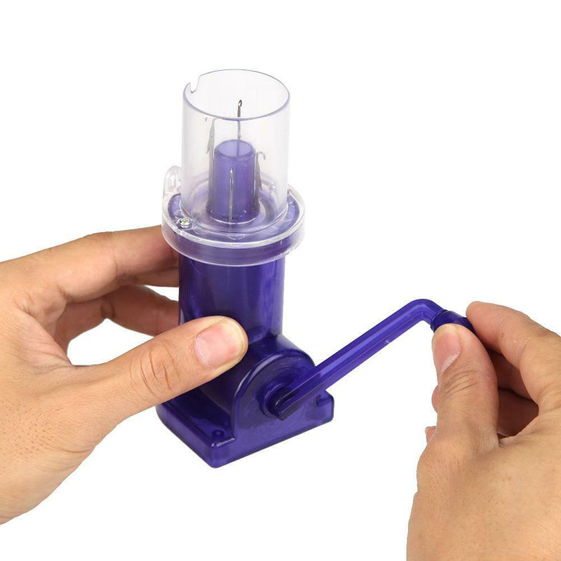 DIY Hand Knitting Mill Mini Knitting Machine Spool Knitter Wool Winder Tool Kit