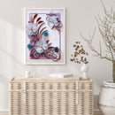 5D Paper Flower Series Round Diamond Diamond Painting
