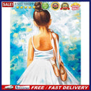 5D DIY Diamond Painting Ballet Girl Full Drill Embroidery Craft Set Home De