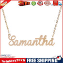 Unisex Nameplate Pendant Chain Customized Signature Necklace Gift/Samantha