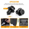 120pcs Car Door Trim Panel Clips+Screwdriver Push Rivet Retainer Replacement Kit