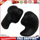 1 Pair Waterproof Earplugs Silicone Ear Plugs Swimming Accessories (Black)