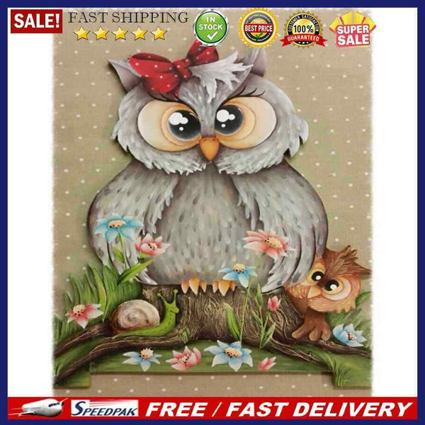 Animals Oil Paint By Numbers DIY Picture Hand Painted Wall Art Home Decoratio