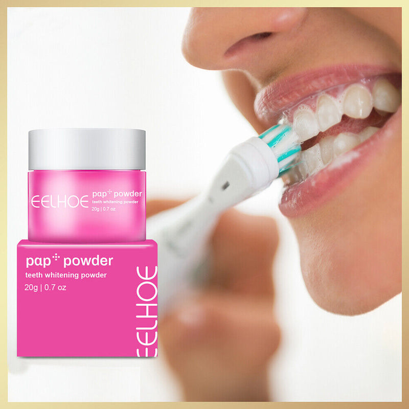 Teeth Beauty Powder Mild Non-Irritating Remove Tobacco Tea Stains for Teeth Care