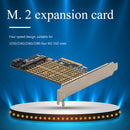PCIe SATA M.2 to PCI-E 3.0 X4 Adapter Expansion Card for 2230 2242 2260 2280 SSD
