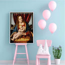 Wall Decor Diamond Drill Painting DIY 5D Full Round Drawing Virgin and Child Kit