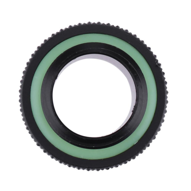 10mm G1/4 External Thread Hose Connector for PC Water Cooling(Black) Newly