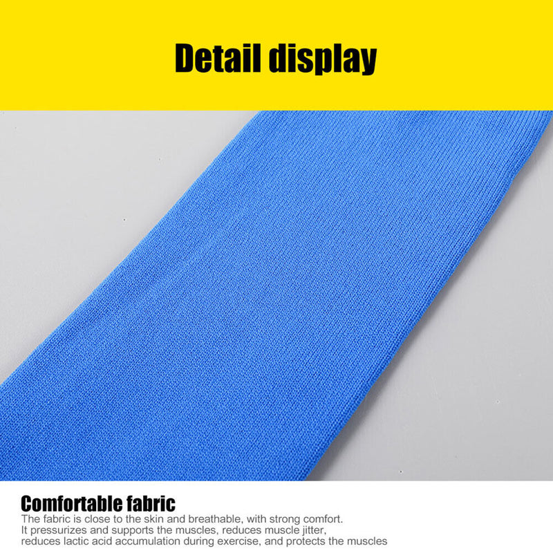 1 Pair Breathable Football Shin Guard Leg Socks Soccer Sports Legging Sleeves