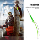 Octopus Fishing Bait 5 Hook Artificial Squid Lure Fishing Tackle (Luminous)