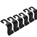 Plastic Car Headrest Back Seat Hook Vehicle Organizer Holder for Handbags C