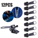 12pcs Zipper Slider for Tent Clothes Sleeping Bag Zip Replacement (Black) Newly