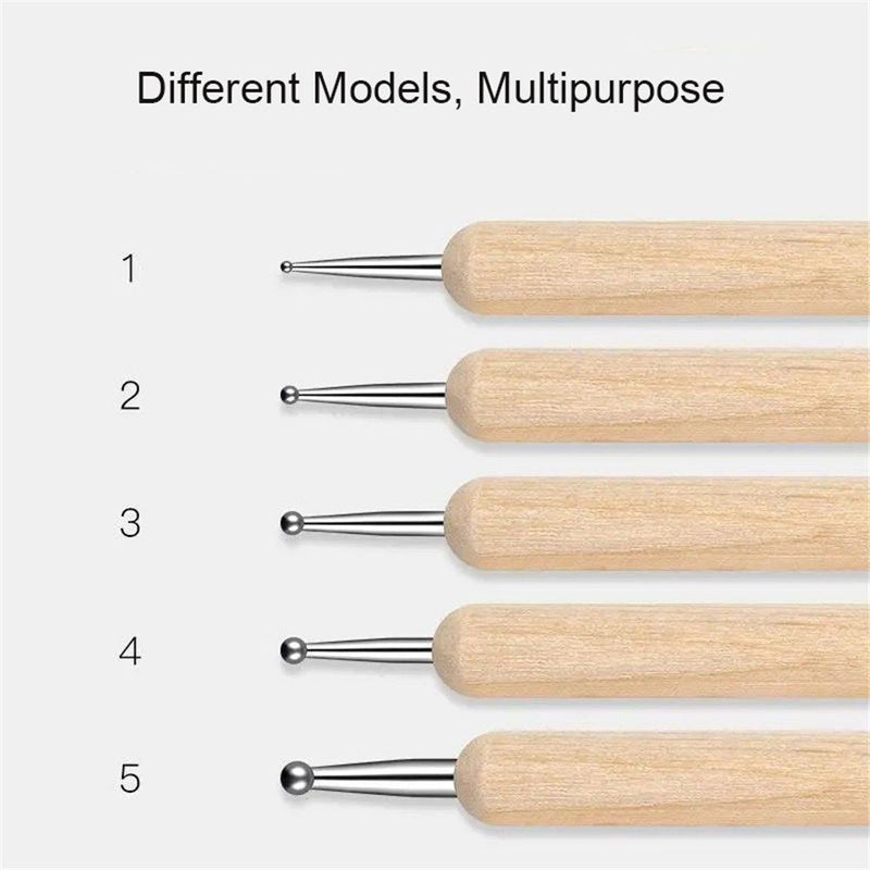 Double Ends Nail Art Dotting Pen UV Painted Pen Nail Art Pen Art Nails Brushes