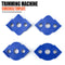 #A 4pcs/Set Woodworking Trimming Radius Corners Cutter Engraving Machine Fixture