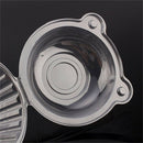 Round Cake Holders Boxes Plastic Cupcake Cases Set Reusable Muffin Cup