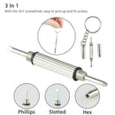 Durable Eye Glasses Repair Tool Screw Nose Pad Nut O9H6 Assortment Set Kit E4J1