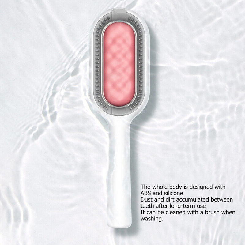 #A Pet Cat Hair Removes Brush Cleaning Wipes Floating Sticky Hair Massages Comb