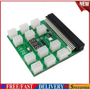 1200W PSU Unit Breakout Board 12 Ports ATX 6 Pin for DPS-800GB 1200FB A