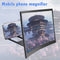 12"" Curved Mobile Phone Screen Amplifier Rack Movie Video Amplifying Holder