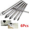 6 pieces 3-10mm ceramic tile glass bit tiles shovel ground dril tip F0B3