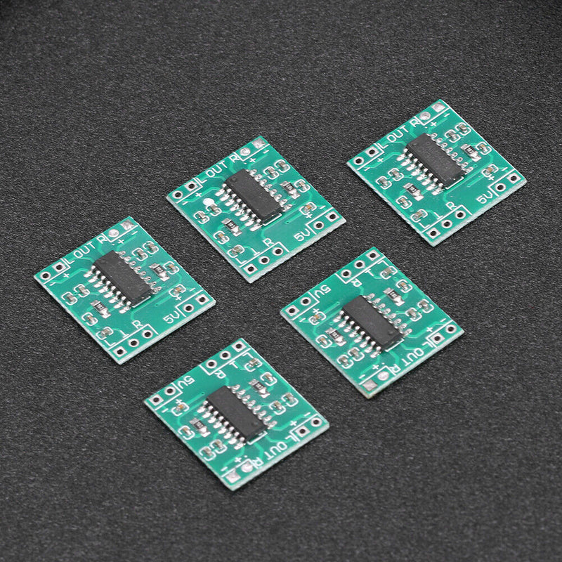 5x PAM8403 Digital Amplifier Module 2x 3W Class D 2.5-5.5V Power Amplifier Board