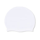 Swimming Caps for Adults Waterproof Elastic Sports Pool Swim Hat (White) Newly