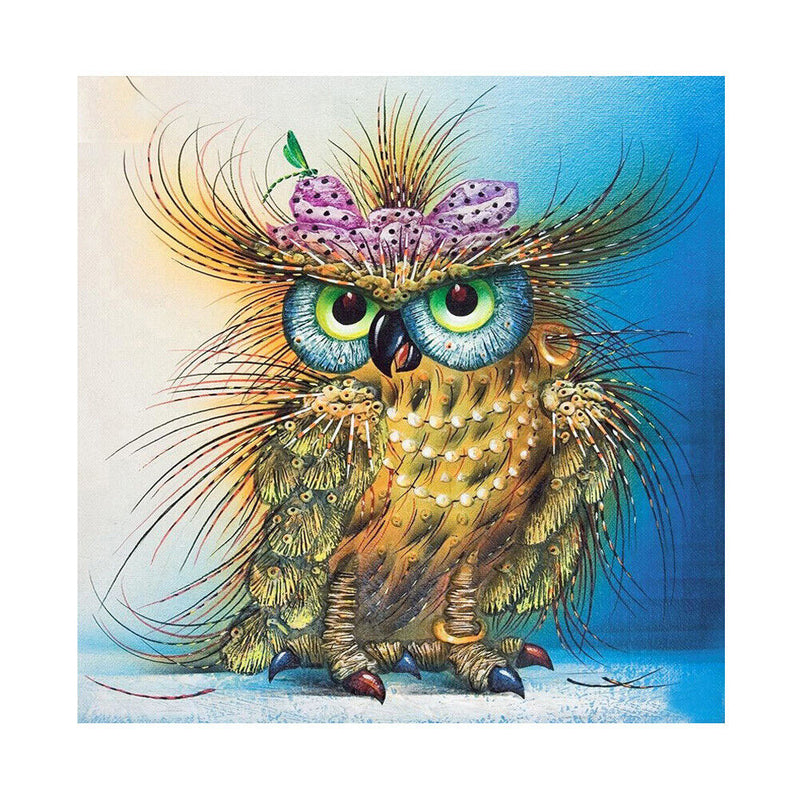 5D DIY Drill Diamond Painting Animal Pattern Cross Stitch Embroidery Crafts