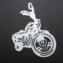 Motorcycle Chip Lifting Machining Dies Stencils for Y Scrapbooking Embossing