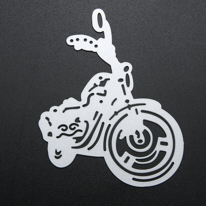 Motorcycle Chip Lifting Machining Dies Stencils for Y Scrapbooking Embossing