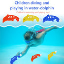 Diving Game Toys Set Swimming Pool Throwing Underwater Dolphin Sea Horse Gi