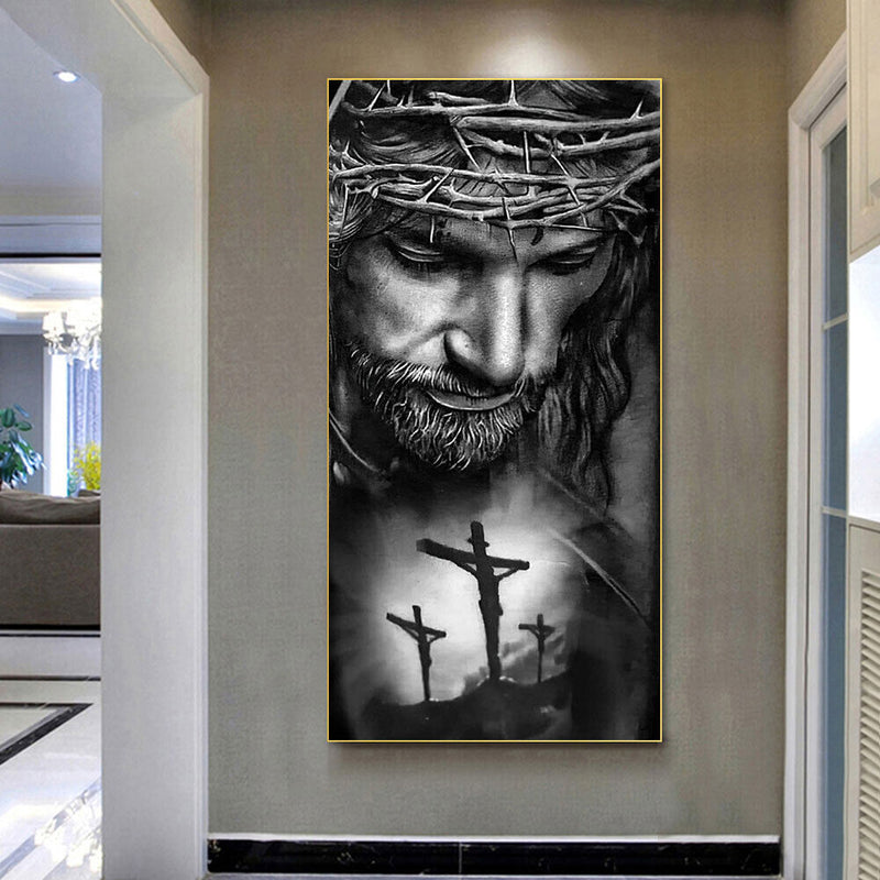 Jesus Oil Paint By Numbers Kits Canvas Drawing for Adults Children No Frame G