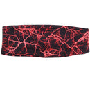 Sports Fitness Yoga Sweatband Hair Band Elastic Breathable Headband (Red)