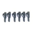 100pcs Fishing Lead Clips Carp Fishing Tackle Tools with Pins Tail Tubes