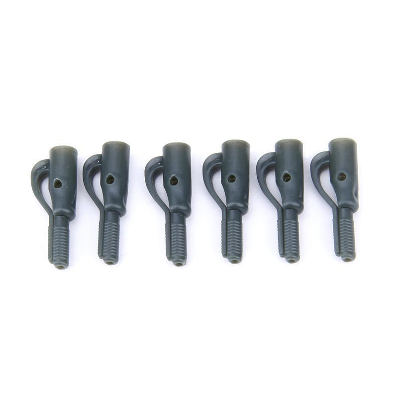 100pcs Fishing Lead Clips Carp Fishing Tackle Tools with Pins Tail Tubes