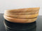 Wooden Round Dinner Plate Food Desert Tableware Serving Tray Snack Holder